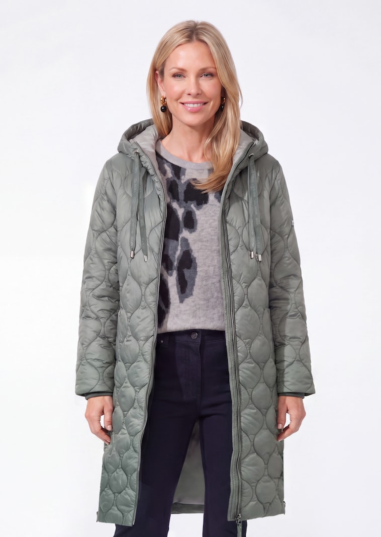 Manteau matelassé avec capuche