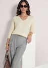 Pull en V en bon cachemire thumbnail 4
