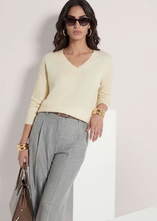 Pull en V en bon cachemire thumbnail 4