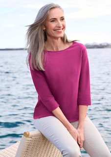 T-shirt basique en jersey interlock thumbnail 7