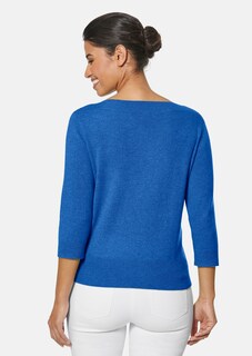 Kaschmirpullover mit U-Boot-Ausschnitt thumbnail 3