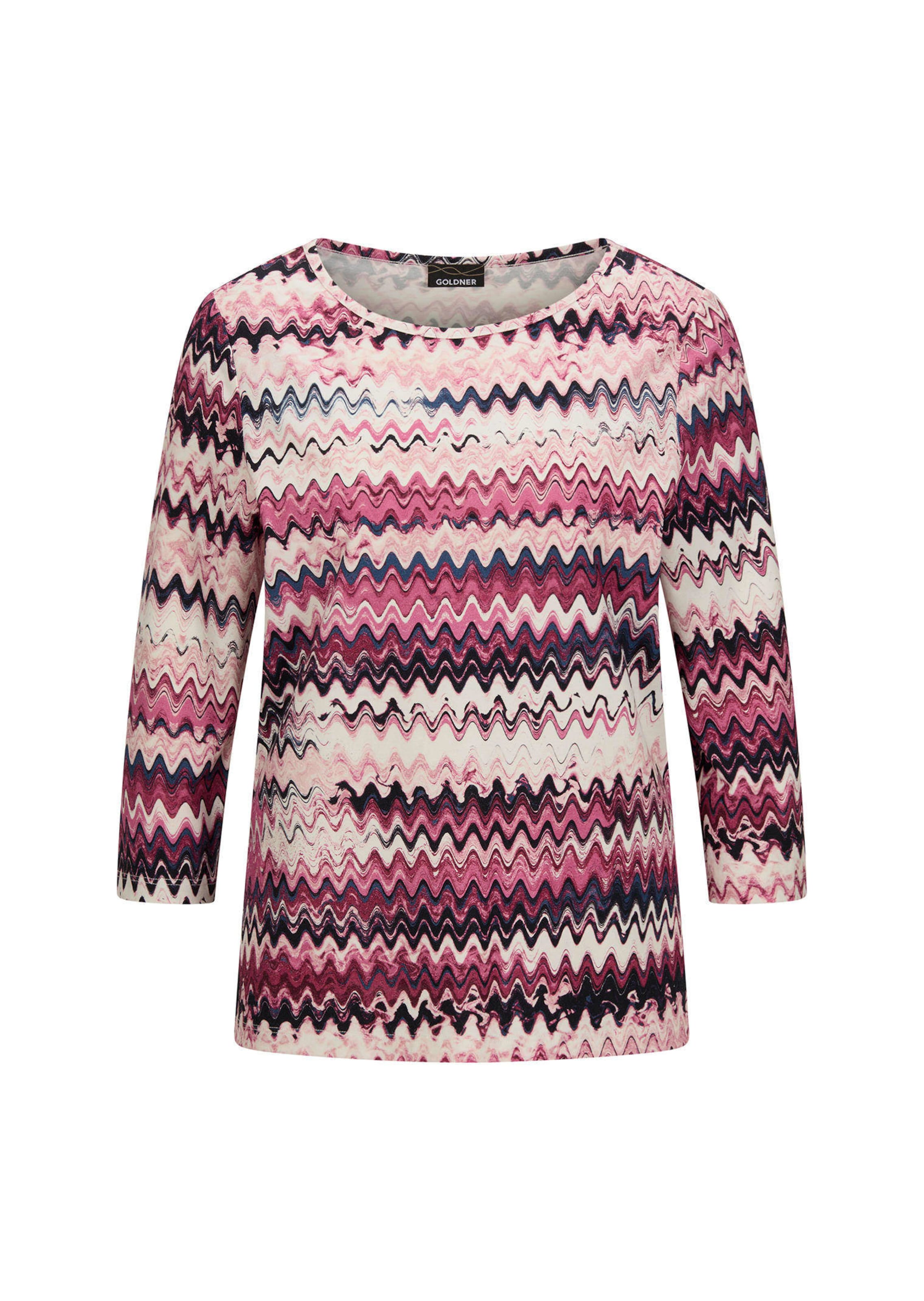 Jersey-Shirt mit 3/4-Ärmeln