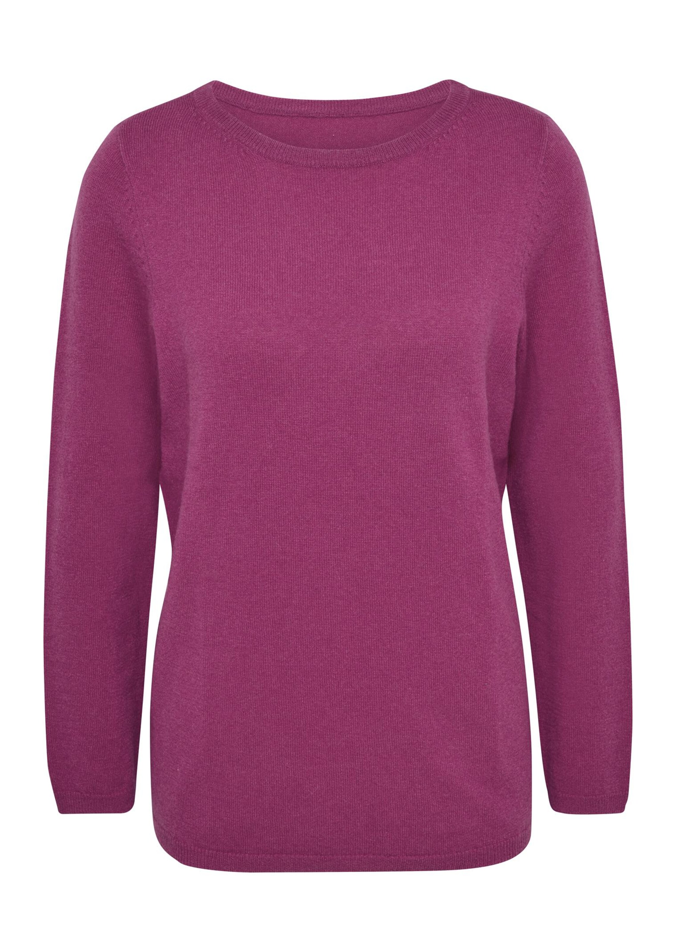 Pull à encolure bateau en cachemire - baie - Gr. 42 de Goldner Fashion