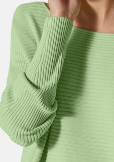 Quer gestrickter Pullover thumbnail 5