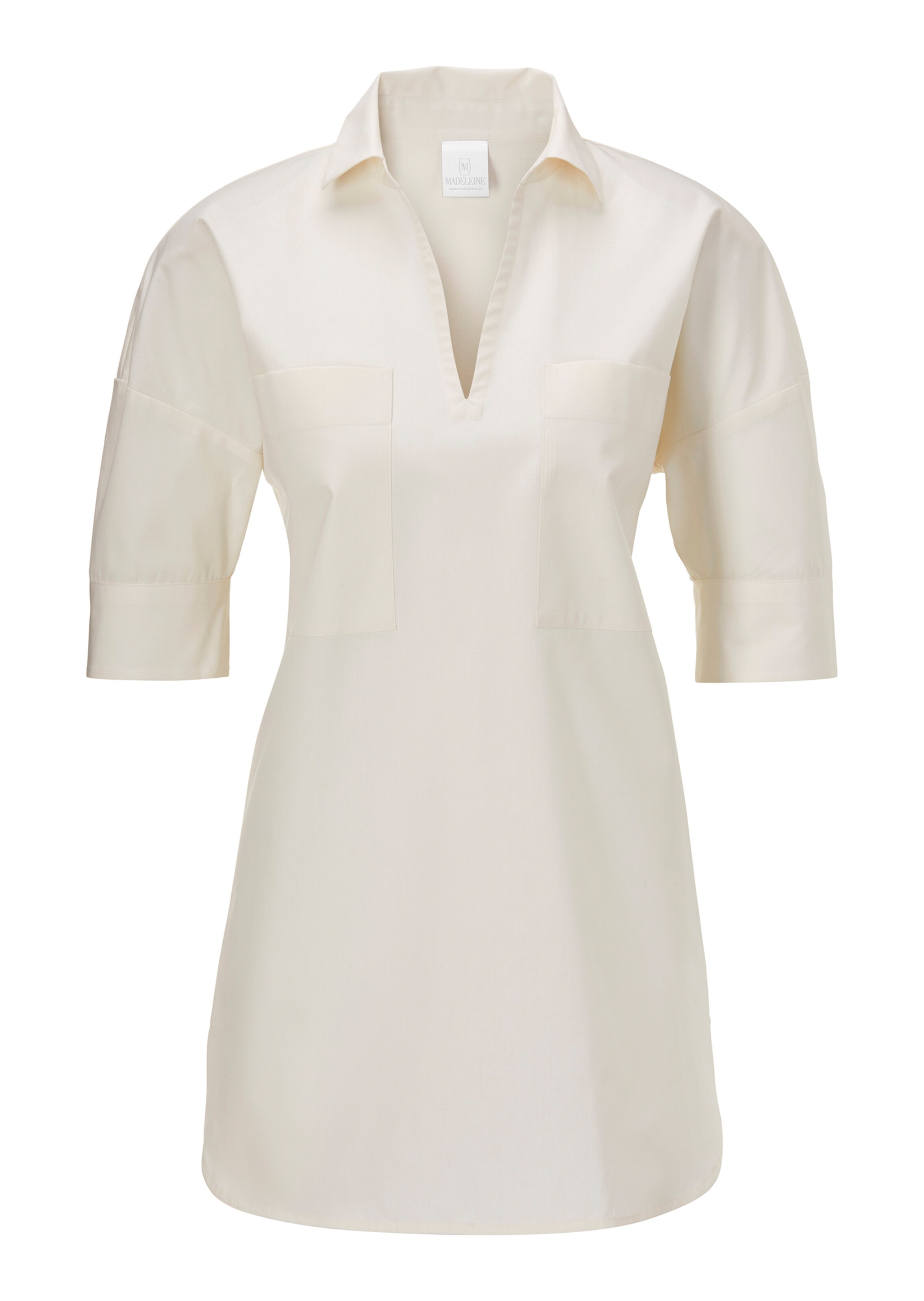 Casual blouse with half sleeves