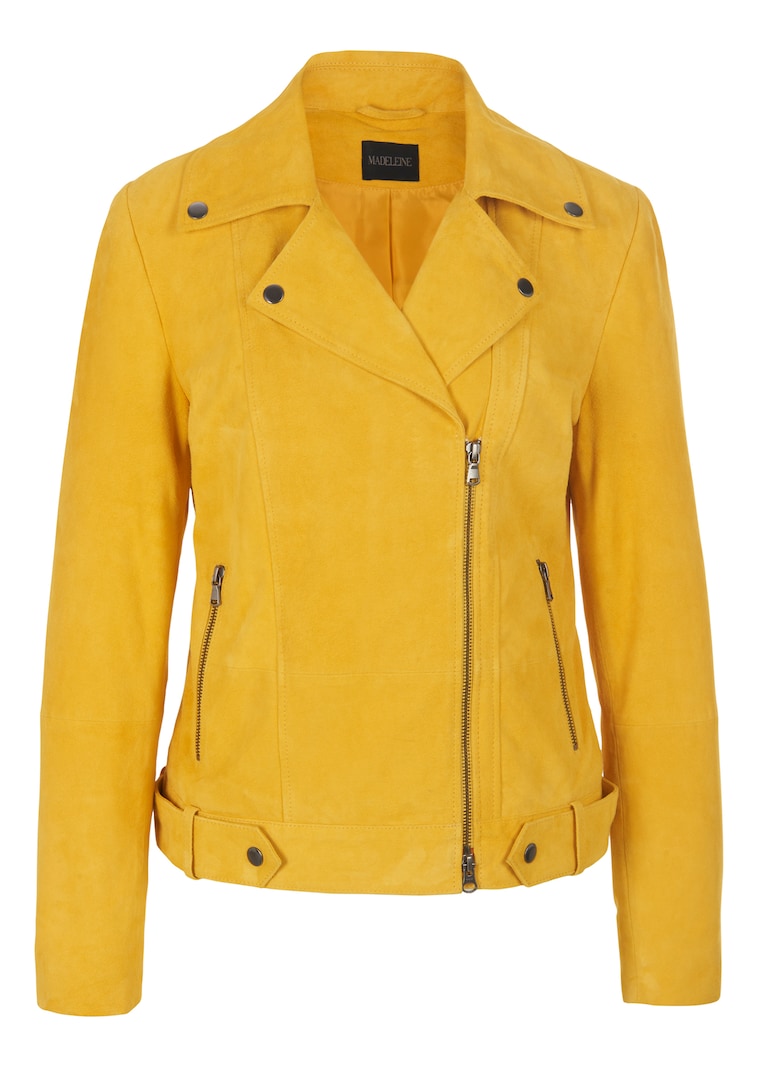 Jacket Vero Moda Lederjacke Gelb MADELEINE Mode