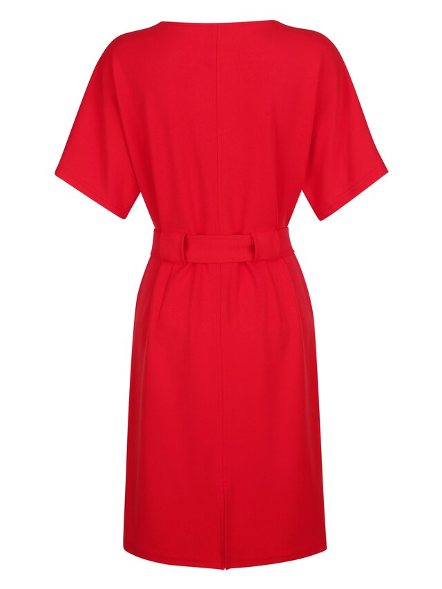 Kleid mit Gürtel 4