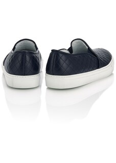 Slip-On aus gestepptem Leder thumbnail 2