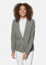 Strickjacke mit Zopfmuster in angesagten Farben thumbnail 1