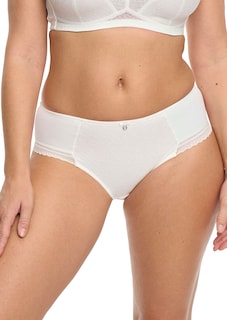 Slip montant avec empiècement en dentelle thumbnail 3