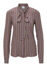 Langarm-Bluse mit variabler Schluppe thumbnail 1