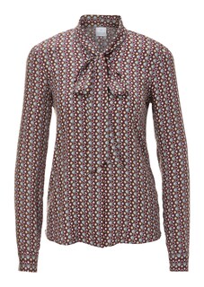 Langarm-Bluse mit variabler Schluppe thumbnail 1