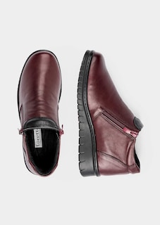 Stiefeletten aus Leder mit Reissverschlüssen thumbnail 2
