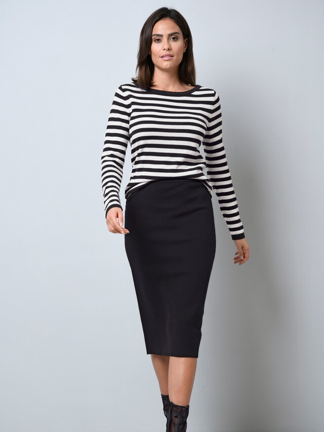 Strickrock in Midilänge 1