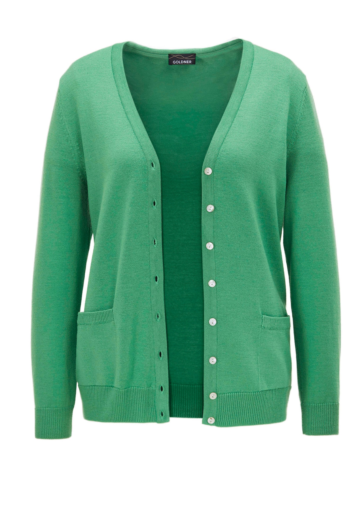 Strickjacke aus reiner Merinowolle