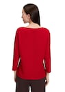 Strukturiertes Shirt mit Glanzblende thumbnail 3
