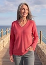 Kaschmirpullover mit V-Ausschnitt thumbnail 7
