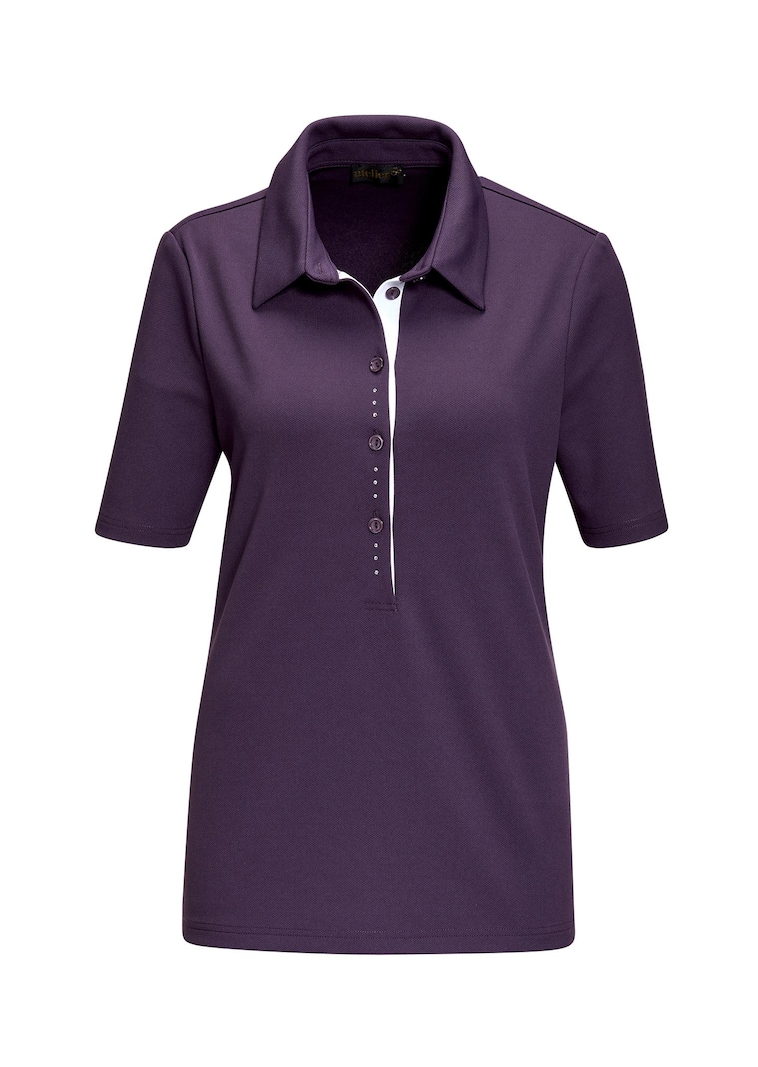 Polo en tissu piqué