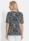 T-shirt en viscose avec imprimé léopard thumbnail 3