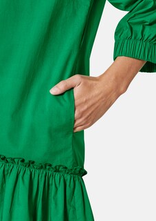 Dress with 3/4 sleeves and flounce thumbnail 5