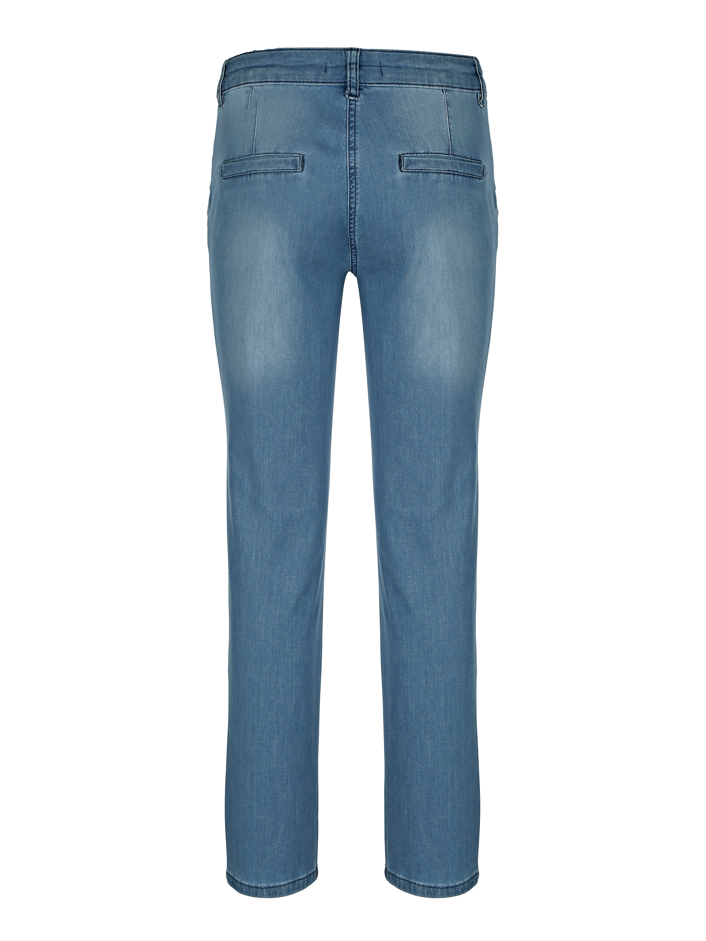 Jeans mit Goldknopf