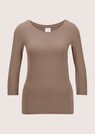 Shirt mit U-Boot-Ausschnitt thumbnail 6