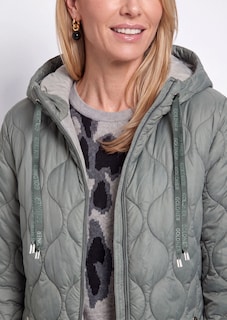 Manteau matelassé à capuche thumbnail 5