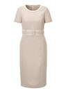 Sheath dress with short sleeves thumbnail 1