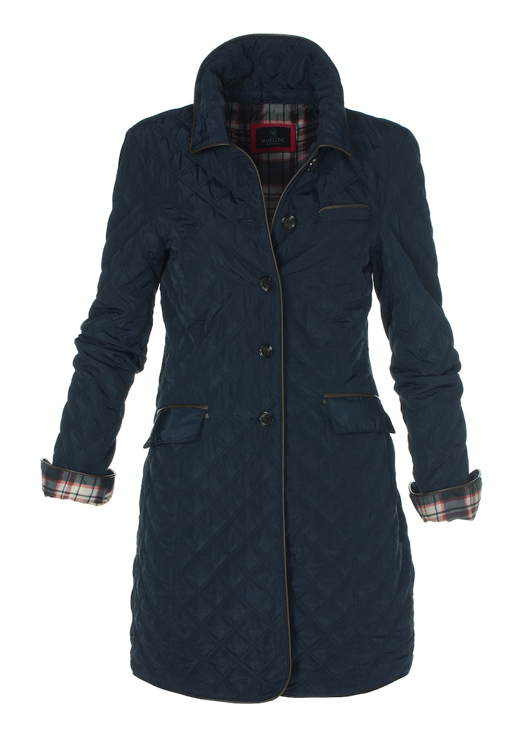Quilted frock coat