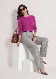 Pull à col rond en Good Cashmere thumbnail 4