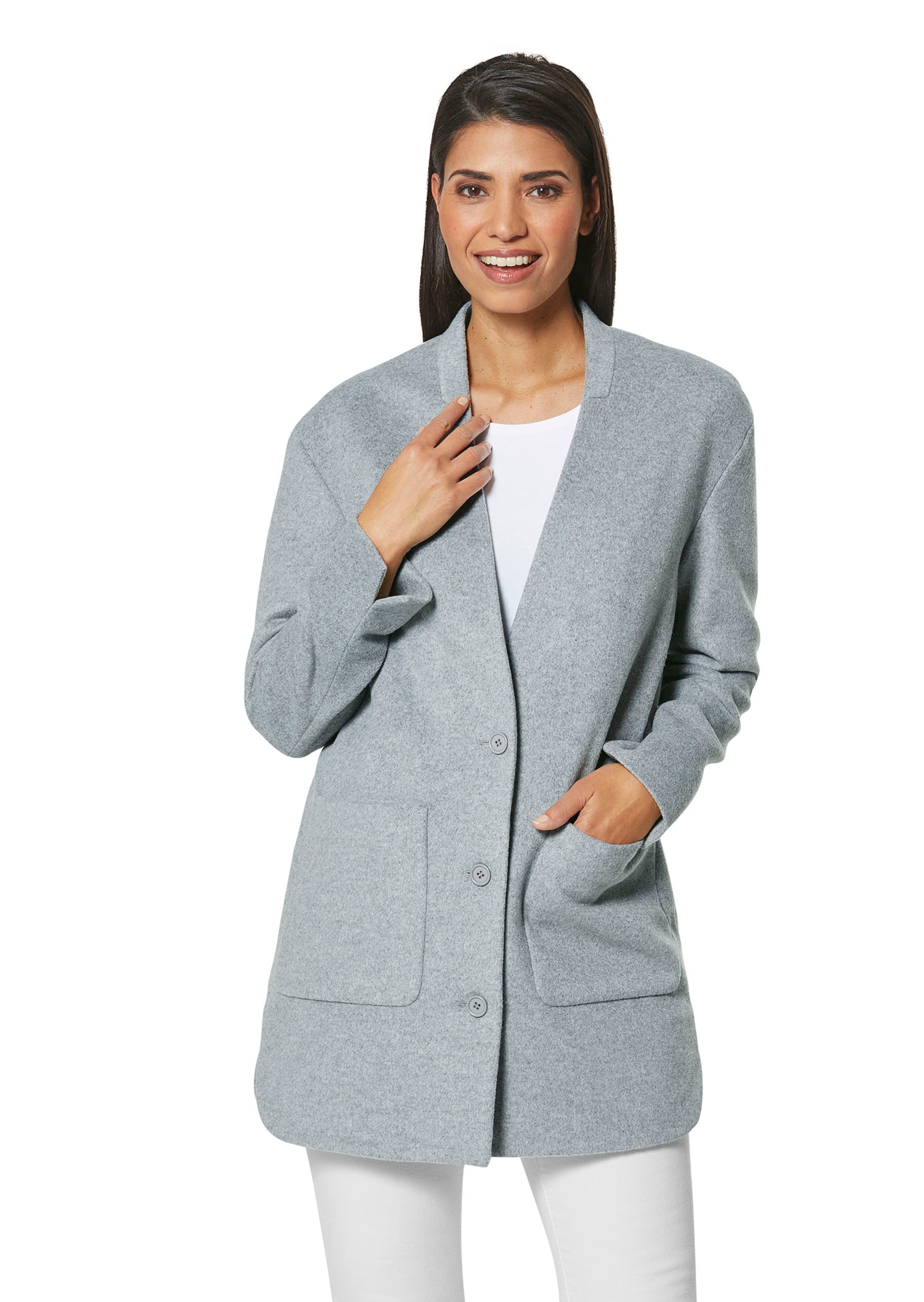 Legere Jacke in softer Wollqualität