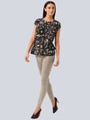 Shirtbluse mit Rundhalsausschnitt thumbnail 6