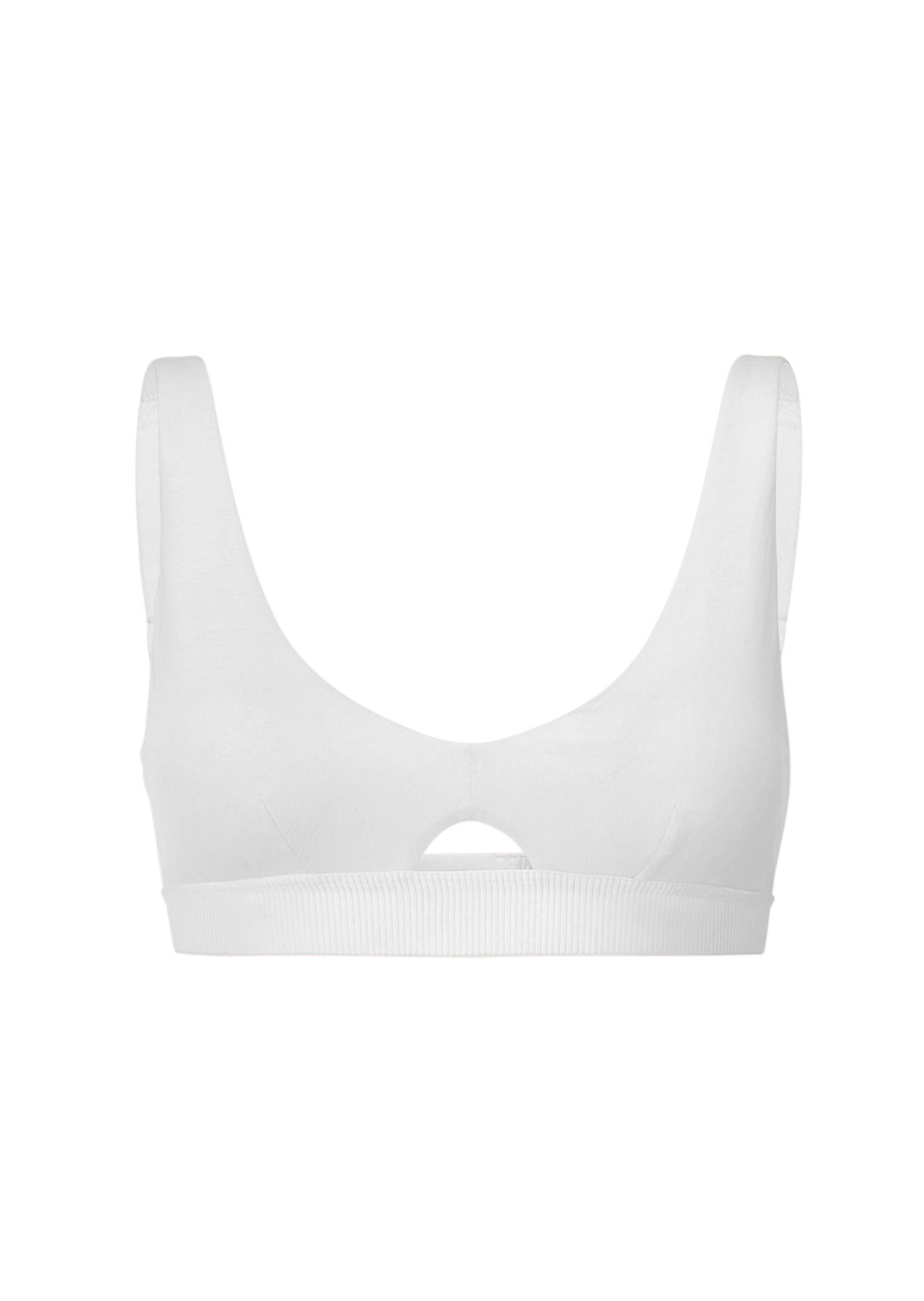 BH ohne Bügel aus Baumwolle