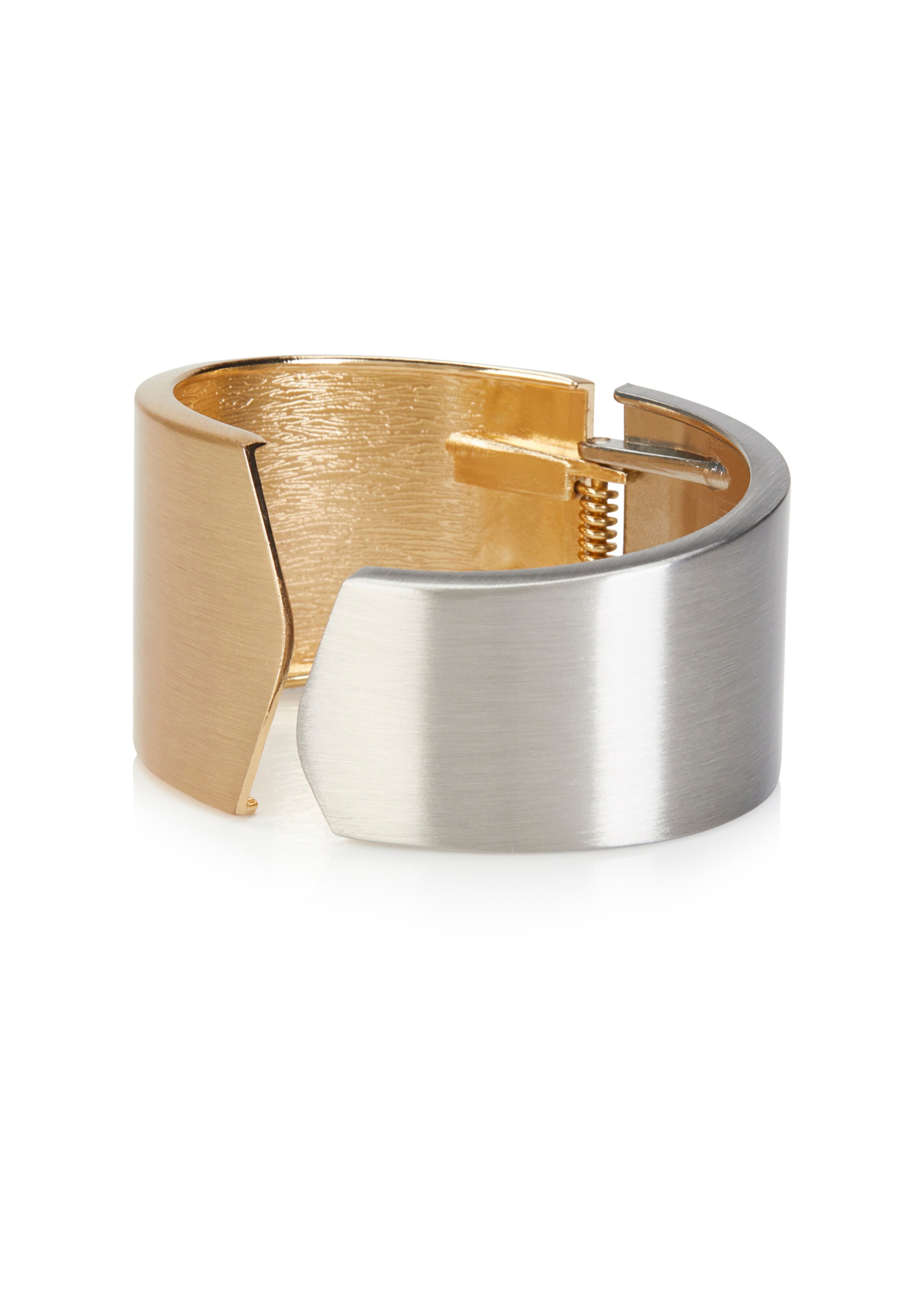 Metall-Armspange mit Klappverschluss