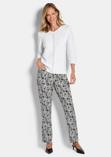 Pull avec détails en tricot thumbnail 2