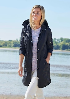 Trendiger leichter Regen Parka aus funktionalem Material thumbnail 10