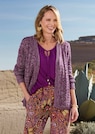 Cardigan ajouré avec fils Lurex - entretien aisé thumbnail 5