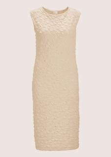 Ärmelloses Etui-Kleid in Struktur-Qualität thumbnail 6