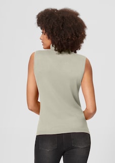 Sleeveless turtleneck jumper thumbnail 3