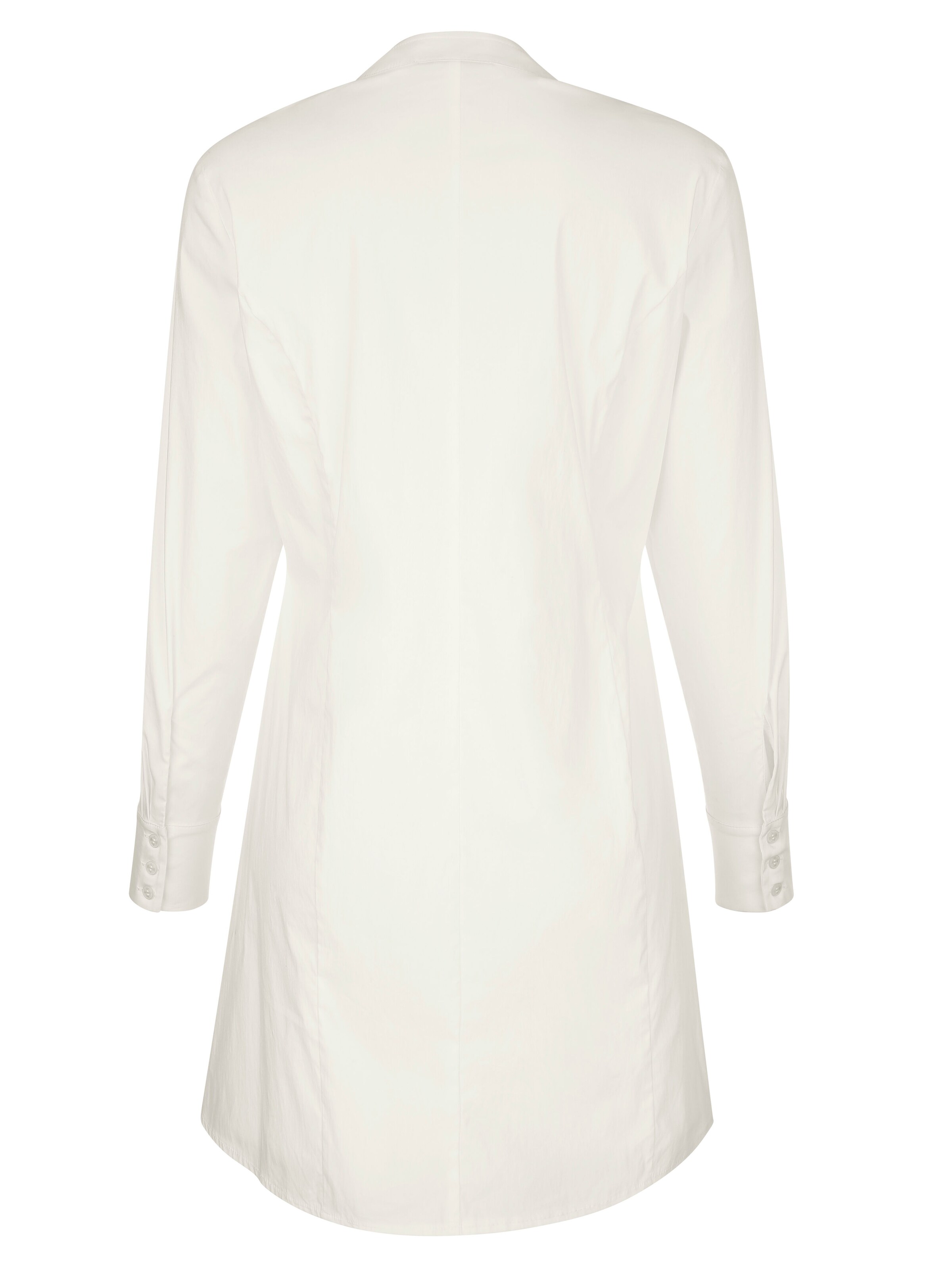 Longbluse mit Zierfalten