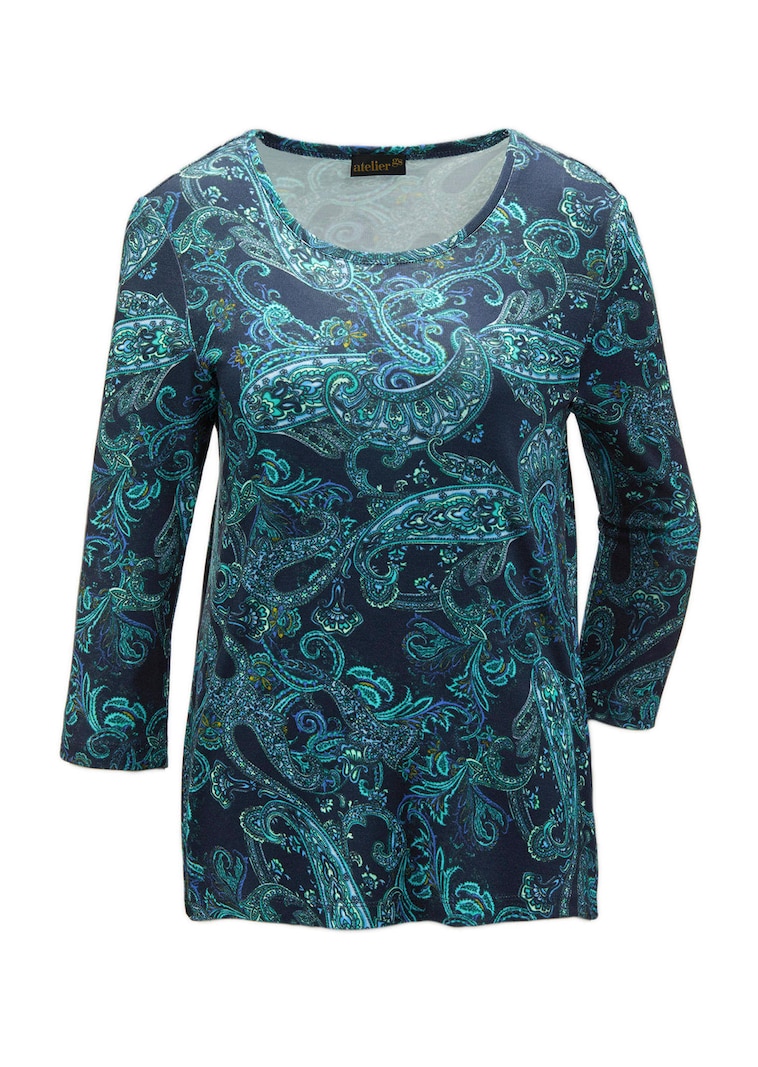 T-shirt imprimé à couleurs vives