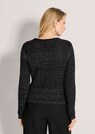 Grobstrickjacke mit Glanzgarn und modischen Knöpfen thumbnail 3