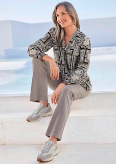 Painokuvioitu pusero tunikapääntiellä thumbnail 7