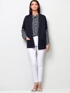 Bluse mit grafischem Druck thumbnail 7