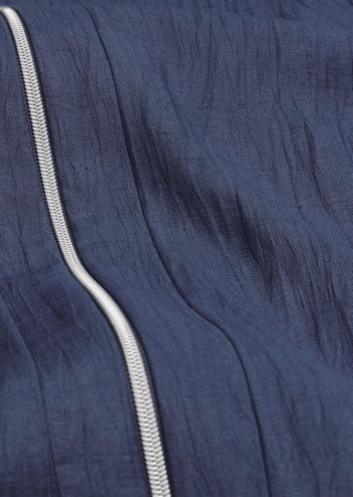 Leichter Struktur-Blazer mit Reißverschluss