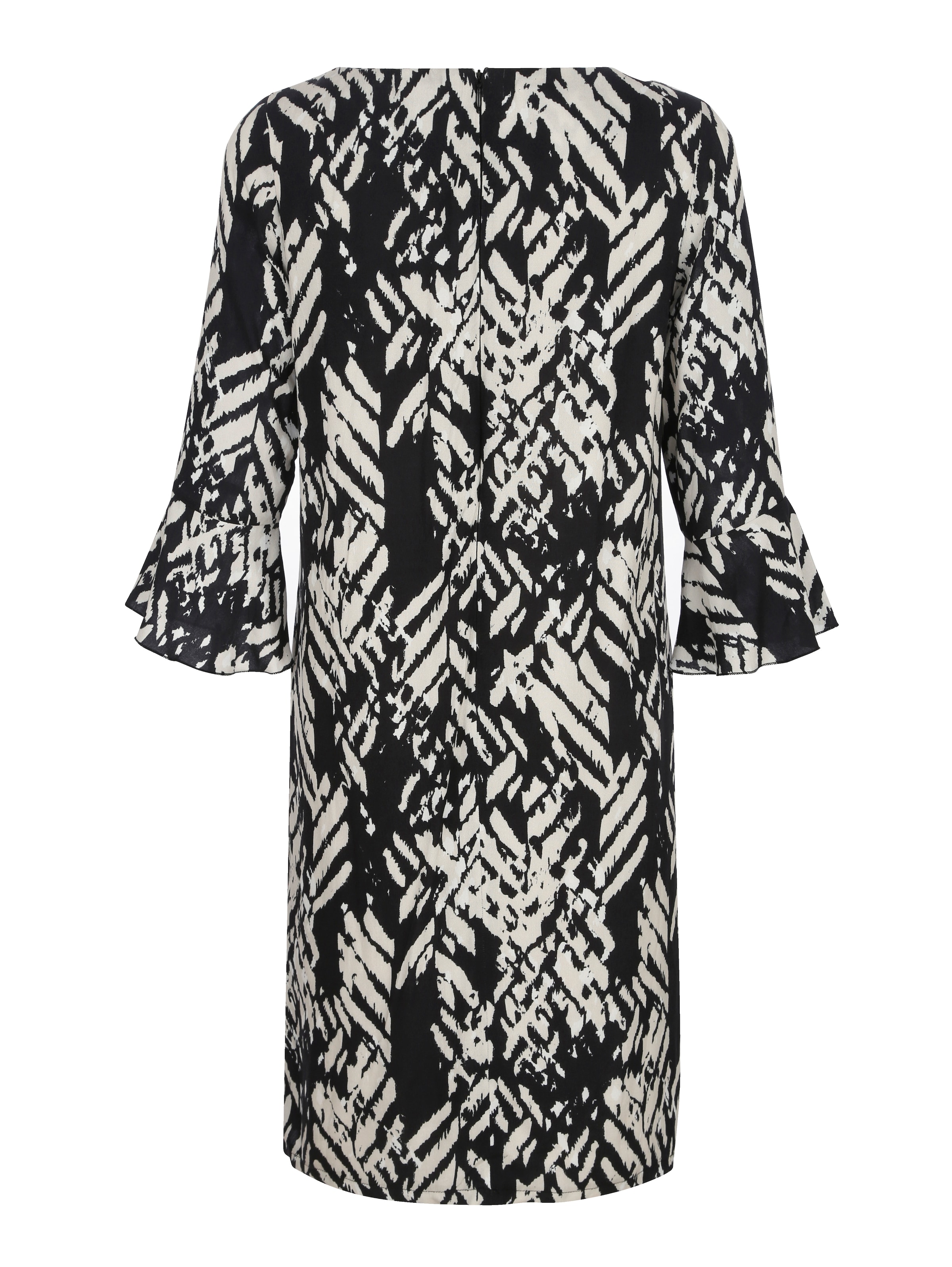 Kleid mit grafischem Druck