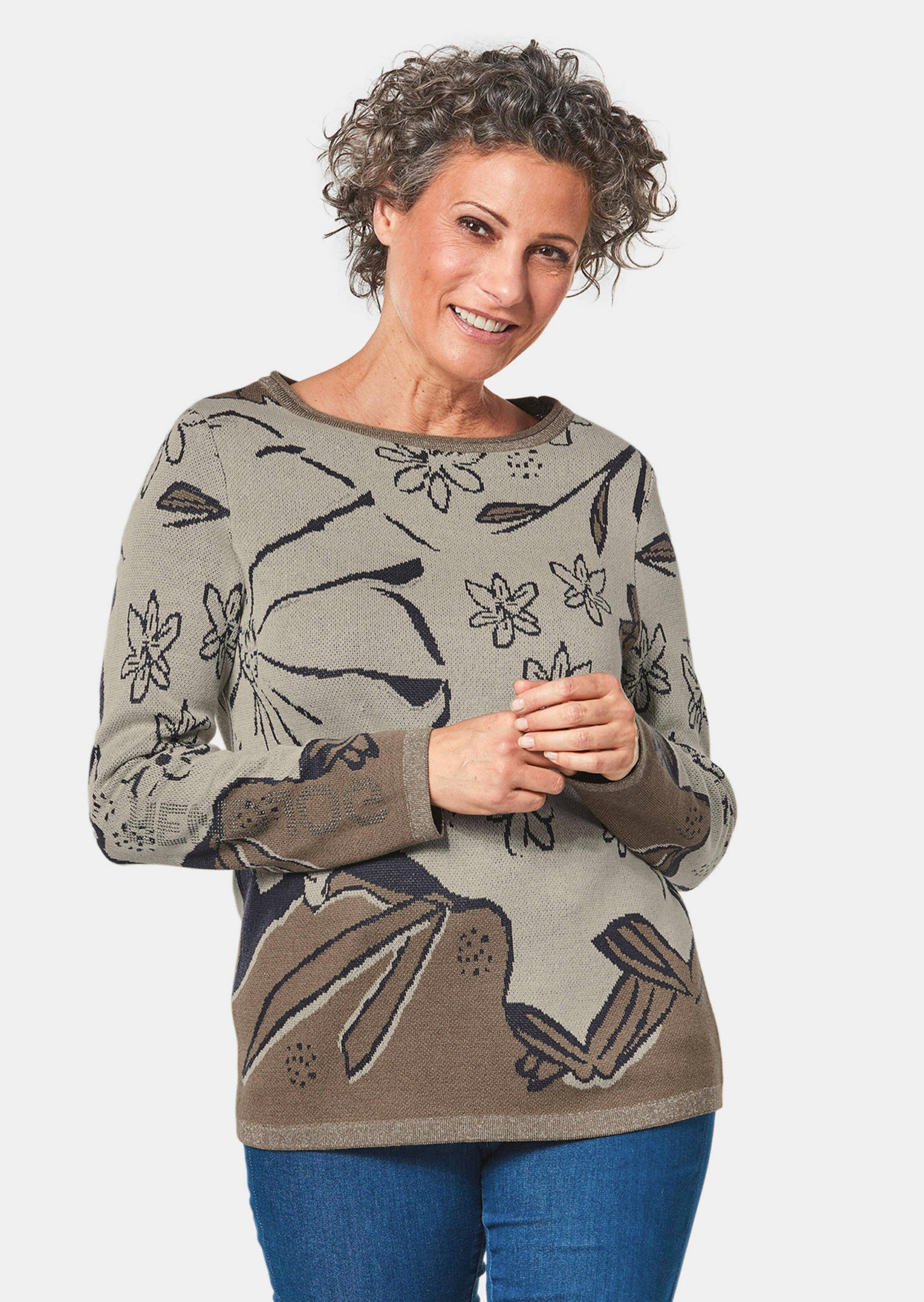 Pull en jacquard