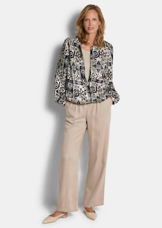 Blouson noble en satin de viscose thumbnail 2