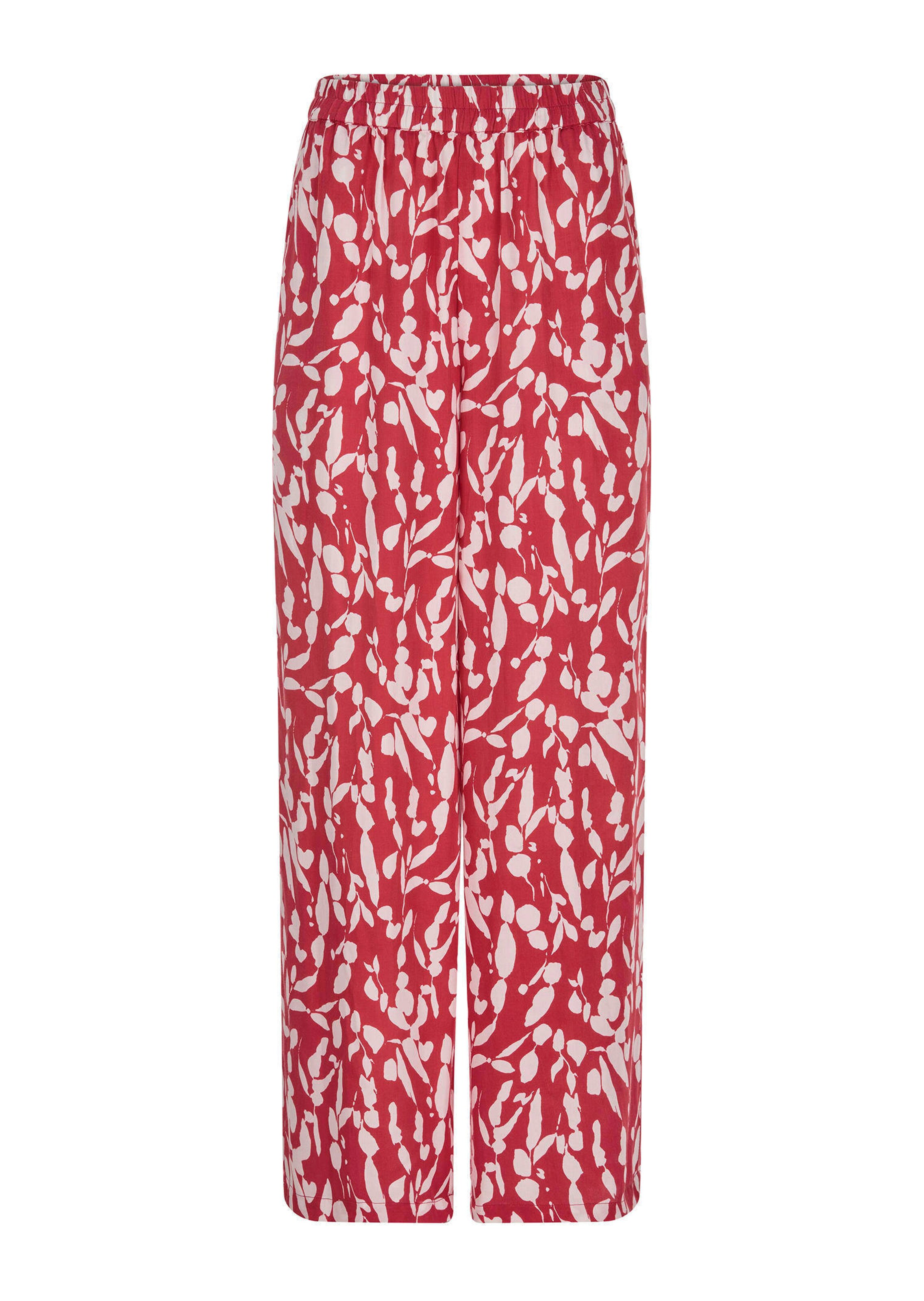 Weite Hose VERA aus Viskose-Satin