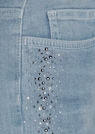 Schlanke 7/8-Jeans mit Glanz-Effekt thumbnail 5